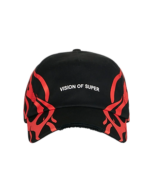 VISION OF SUPER tribal flames trucker