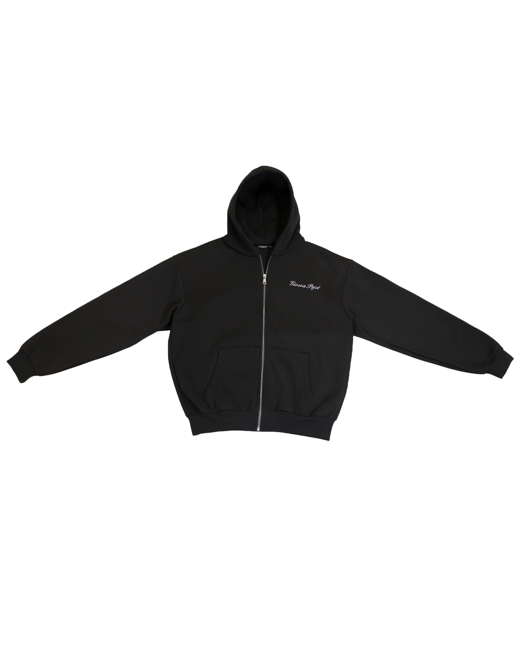 GIVOVA PRJCT black zip hoodie